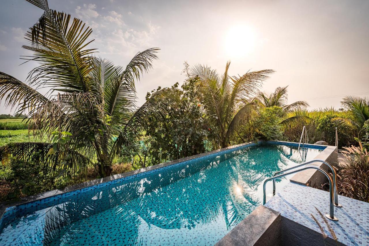 Saffronstays Happy Fields, Pune - Luxury Farmstay With Farm To Table Food Zewnętrze zdjęcie
